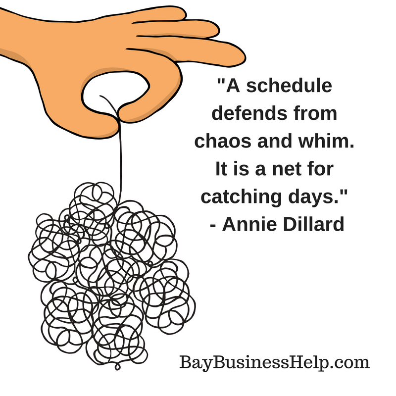 quotes about schedules, quotes about being organized