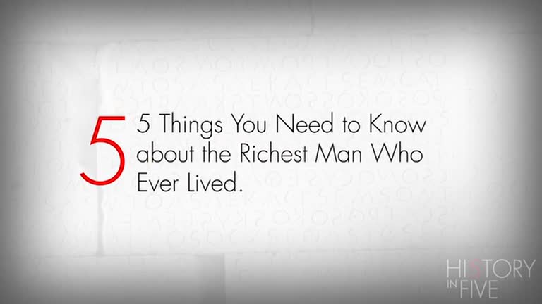 the richest man who ever lived