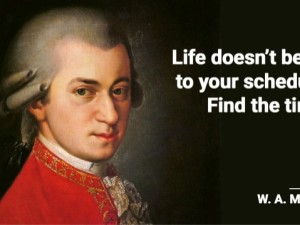 productivity quote from mozart
