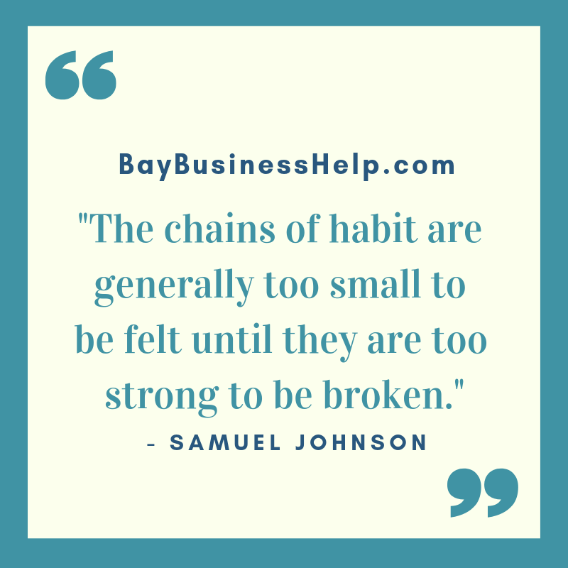 samuel johnson quote about habits